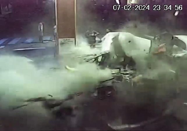 Sorpresa tras la explosión: la dueña del auto no sabía que llevaba cocaína en el tubo de gas