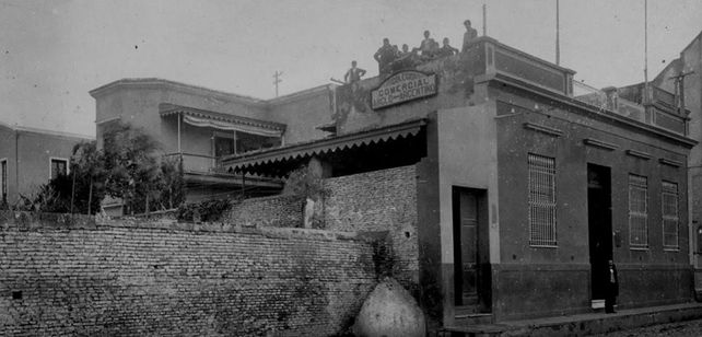 El Colegio Comercial Anglo Argentino donde Elpidio González pasó sus años de alumno primario.