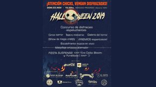 Festejo de Halloween y concurso de disfraces