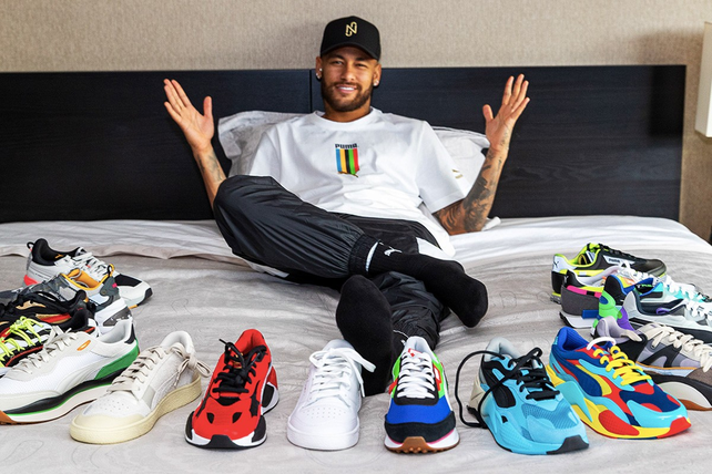 Neymar arregló con Puma y es futbolista mejor patrocinado