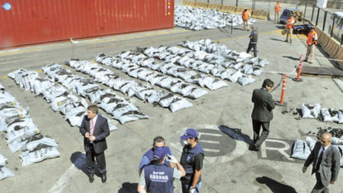 Hallaron 450 Kilos De Cocaína En Un Contenedor Cargado Con Carbón