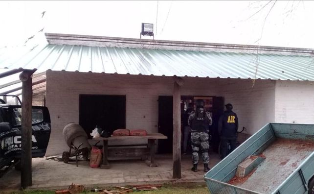 Los allanamientos por narcomenudeo se realizaron en distintas localidades de la provincia de Santa Fe.