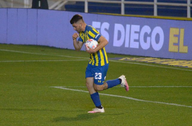 Nacho Russo convirtió un solo gol con la camiseta de Central. Fue en el Gigante