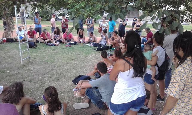 Ayer la asamblea decidió la movilización hasta la Municipalidad de Paraná.&nbsp;
