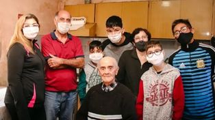 Le ganó la pulseada al Covid-19 y festejó sus 100 años con la familia