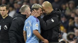 Se lesionó Agüero y no hay precisiones de los tiempos de recuperación