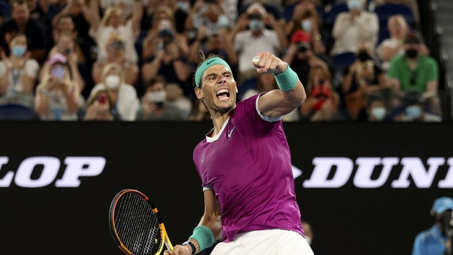 Rafael Nadal, a octavos de final del Abierto de Australia