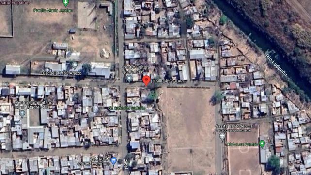 Google Maps muestra el pasillo de la frula en el barrio donde mataron a un nene