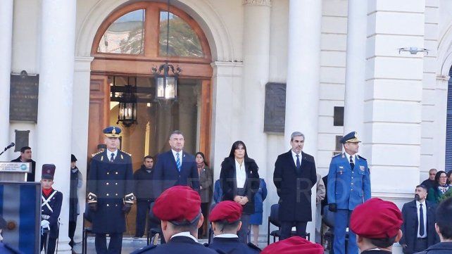 El acto de homenaje a Manuel Belgrano creador de la bandera