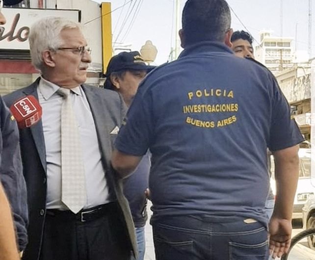 sospechosO. El abogado Rubén Carrazone fue detenido en un café.