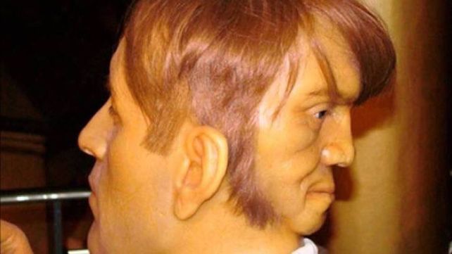 Representación de cera de Edward Mordrake &nbsp;