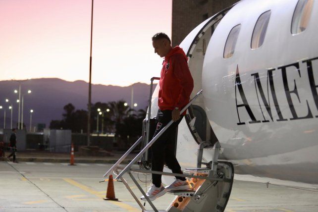 Keylor Navas ya voló de Newells. Este martes le agradeció a los hinchas leprosos.