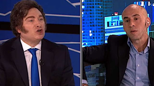 El presidente Javier Milei se mostró incómodo en una entrevista con el periodista Estaban Trebucq