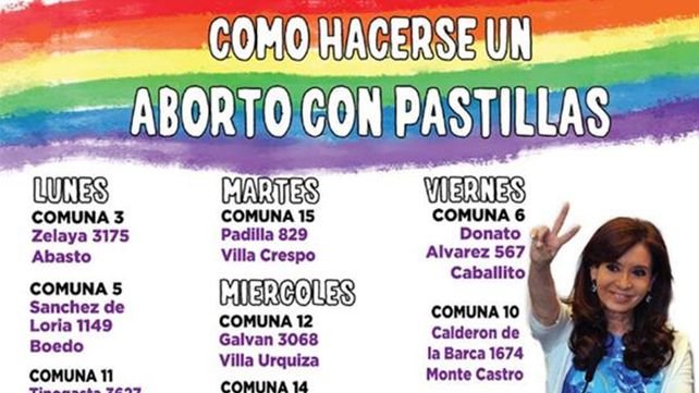 Militantes K enseñan a las jóvenes cómo hacer un aborto Militantes K enseñan a las jóvenes cómo hacer un aborto