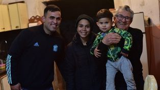 Alan Dom&iacute;nguez, Araceli Portorreal, Renzo Dom&iacute;nguez y&nbsp; Jorge Portorreal