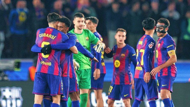 Barcelona festejó ante el equipo del Cholo.