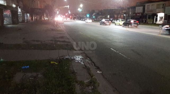 El lugar en donde ocurrió el siniestro fatal.&nbsp;