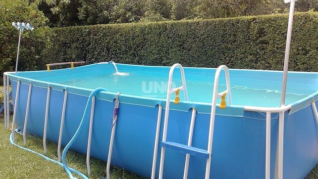 Las piletas de lona resultan la opción más accesible ante la llegada del calor