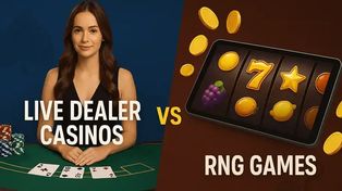 Live games vs RNG: ¿para quién son los crupieres en vivo y cómo leer RTP y varianza?