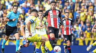 Rosario Central le ganaba 2-0 a River pero el Millonario lo empató en el Gigante de Arroyito.