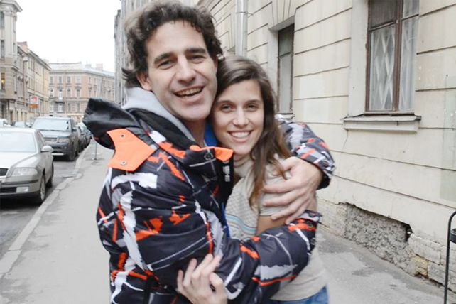 Camila y Hernán están a punto de retornar a la Argentina luego de tres meses en Rusia