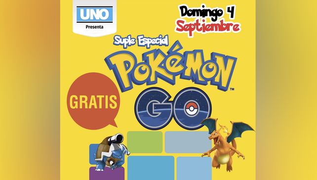 Este domingo llevate GRATIS el Suplemento de Pokemon Go