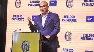 Gonzalo Belloso fue el centro de atención en el lanzamiento de su candidatura a presidente de Central.