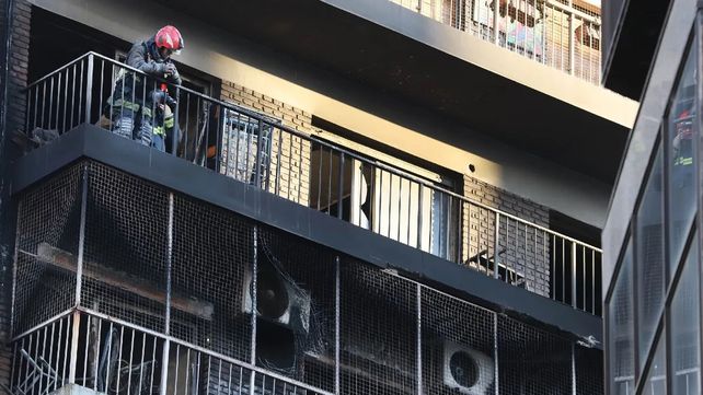 Incendio en Recoleta: el fiscal cree que fue accidental