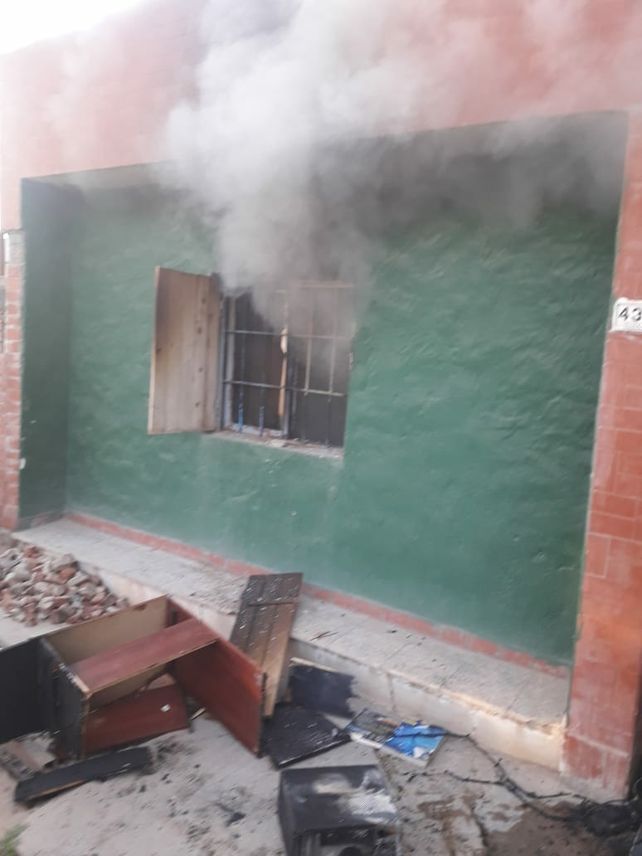 El fatal incendio de la casa en Santo Tomé fue accidental