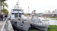 Buques de la Armada llegaron al Puerto de Santa Fe: coordinan un operativo sanitario costero en Alto Verde y zona de islas
