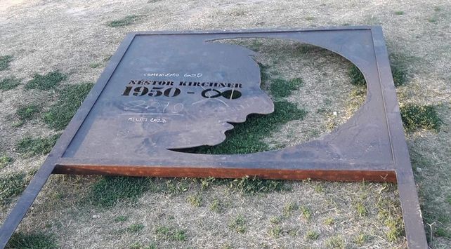 La instalación vandalizada en la capital provincial.