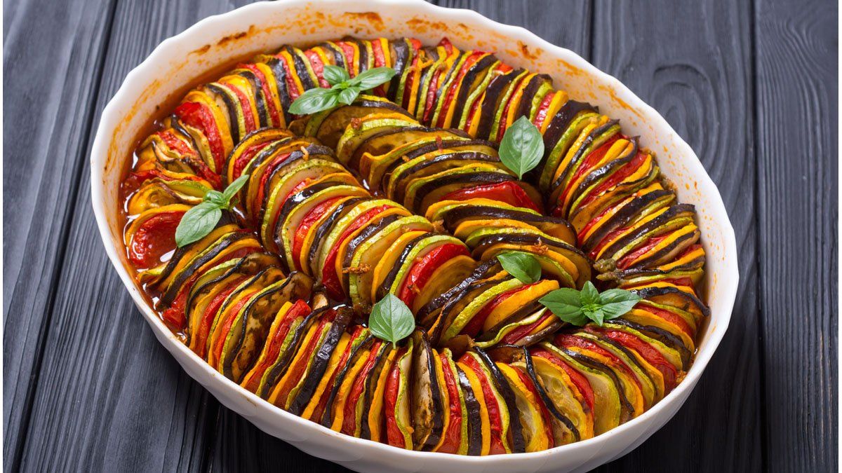 La receta para un rico Ratatouille, un guiso saludable y reconfortante