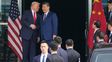 Trump y Xi se saludan luego de la reunión que mantuvieron en Corea del Sur. Trump y Xi se saludan luego de la reunión que mantuvieron en Corea del Sur.