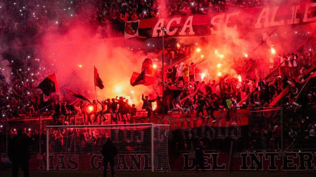 El banderazo de Newells que se llevó a cabo el 21 de agosto del año pasado en el Coloso.