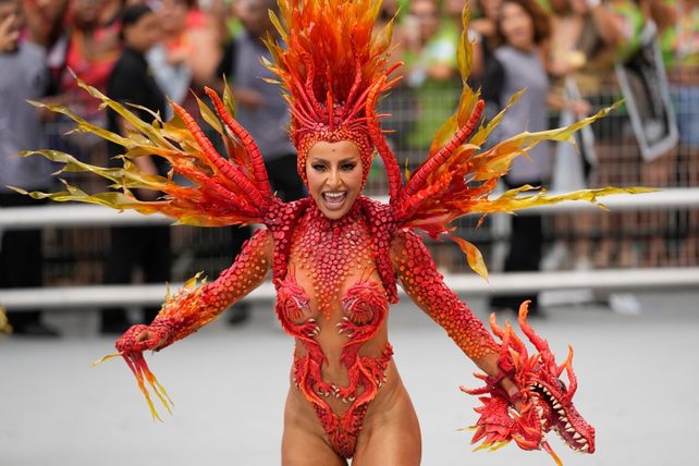 Renace al fin el carnaval de Río de Janeiro, años después de la pandemia