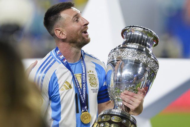 Lionel Messi expresó que vivió con especial emoción el título de la Copa América