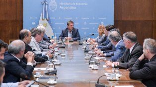 Massa encabezó una reunión con el gabinete económico y productivo&nbsp;