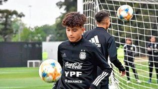 Bautista Ojeda, jugador de Colón, jugará dos amistosos con la Selección Sub 15 ante Uruguay.