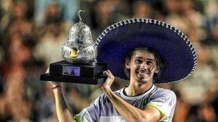 Alex de Miñaur se consagró campeón del ATP 500 de Acapulco.