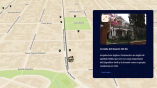 A través de un recorrido virtual pueden conocerse algunas de las características de las casonas históricas de barrio Saladillo