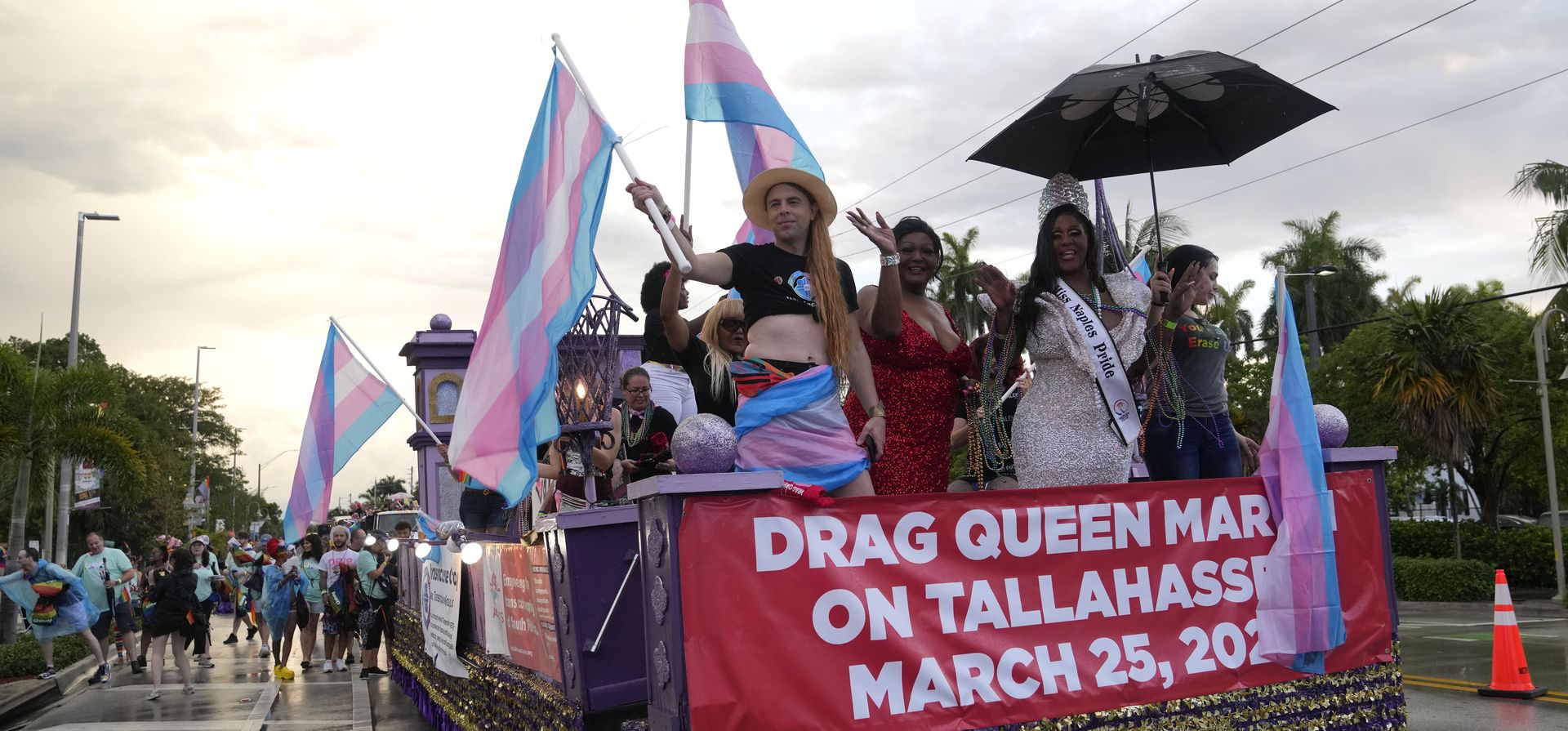 Stonewall Pride Parade and Street Festival, en Wilton Manors, Florida. (Foto AP/Lynne Sladky) Stonewall Pride Parade and Street Festival, en Wilton Manors, Florida. (Foto AP/Lynne Sladky)