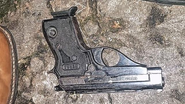 El arma que utilizó el detenido en el atentado contra la vicepresidenta.