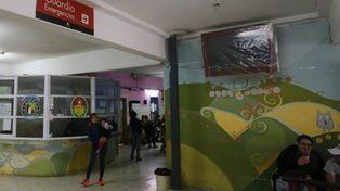 Contenida. La nena de cinco años fue internada preventivamente en el materno infantil.