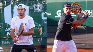 Alex Chozas y Leo Augsburger, presencia de lujo en el Rosario Arena Sports para el mejor pádel del país.