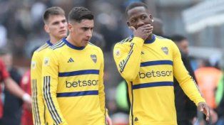 Boca tendrá las bajas de Luis Advíncula y Miguel Merentiel