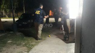 El lugar en dónde sucedió el homicidio en barrio Piquete Las Flores&nbsp;