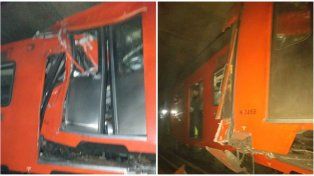 Un muerto y 16 heridos por choque entre dos trenes del Metro de Ciudad de México