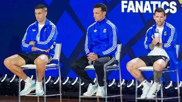 Antes de la final del Mundial de Argentina