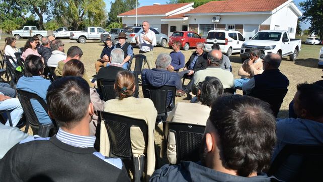 Es una satisfacción poder contribuir con los productores en una situación tan compleja