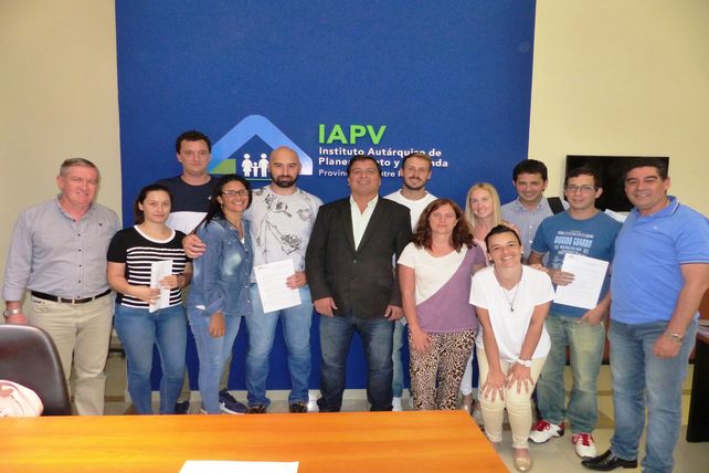 IAPV realizó los primeros desembolsos de créditos hipotecarios para construcción de viviendas en terreno propio